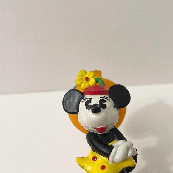 Vtg 1984 Minnie Mouse Bully Suction Cup Figure Disney Toy - Picture 5 of 16